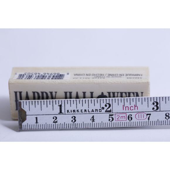 Happy Halloween, Message Stamp, Funny Letters, Greetings - Picture 3 of 3